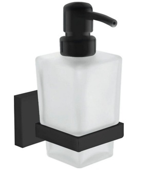 Дозатор для жидкого мыла VOLLE CUADRO de la noche 2536.230104 черный матовый - 2536.230104