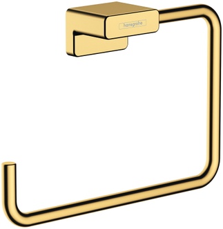 Тримач (кільце) для рушників HANSGROHE AddStoris Polished Gold Optic 41754990 золото