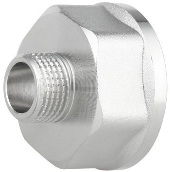 Переходник латунный Thermo Alliance Forte 1 1/4"ВРх1/2"НР никелированный SF3603215