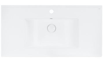 Раковина врізна QTAP Albatross New 915x470x175 White з донним клапаном QT0111750690W - QT0111750690W