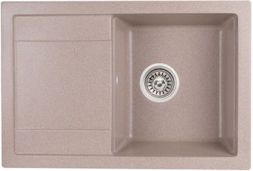Кухонна мийка QTAP CS 7449 Beige (QT7449BEI551) - QT7449BEI551