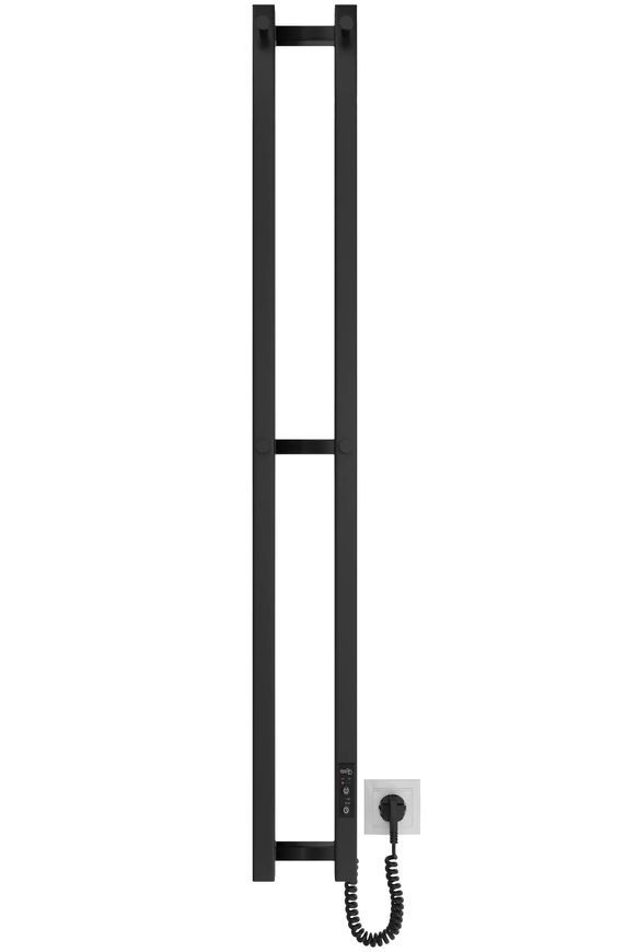 Рушникосушарка електрична Hygge Family HF Slim 1170х140 чорна матова 3.164.045618.BM - 3.164.045618.BM