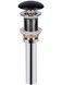 Раковина-чаша QTAP Robin 600х400х140 Matt black з донним клапаном QT132143PMBMB - QT132143PMBMB - 7
