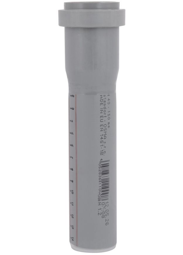 Труба канализационная внутренняя Ostendorf-OSMA HT-System PLUS d40&times;150 мм SD00057171