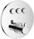 Термостатический смеситель для ванны Imprese Smart Click на 3 потребителя ZMK101901233 скрытый монтаж хром - ZMK101901233 - 1
