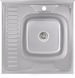 Кухонна мийка LIDZ 6060-R Decor 0,6 мм (160) - LIDZ6060RDEC06 - 1