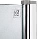 Шторка стеклянная (перегородка) для ванны LIDZ BRAMA 80x140R, стекло Frost 6 мм, распашная, правая - LBSS80140RCRMFR - 5