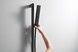 Душовий набір HANSGROHE Pulsify E 100 1jet EcoSmart+ 90 см Matt Black 24381670 чорний матовий - 24381670 - 4