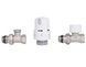 Термостатичний набір для радіатора Thermo Alliance Standart 1/2" прямий TAS353W15