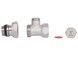 Термостатичний набір для радіатора Thermo Alliance Standart 1/2" прямий TAS353W15