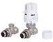 Термостатичний набір для радіатора Thermo Alliance Standart 1/2" прямий TAS353W15