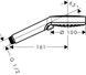 Ручной душ HANSGROHE Crometta 100 Vario 26330400 хром/белый - 26330400 - 2