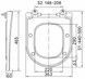 Сидіння для унітазу Qtap 465x363x60 мм з мікроліфтом Slim Duroplast, MagLock QTSC179W48916 - QTSC179W48916 - 2