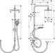 Душова система HANSGROHE Vernis Shape Showerpipe 230 Reno 1jet EcoSmart чорна матова 26289670 - 26289670 - 2