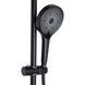 Душевая система с клавишным переключением Qtap Slavonice с изливом Black Matt QTSLA111BLM45906 - QTSLA111BLM45906 - 5
