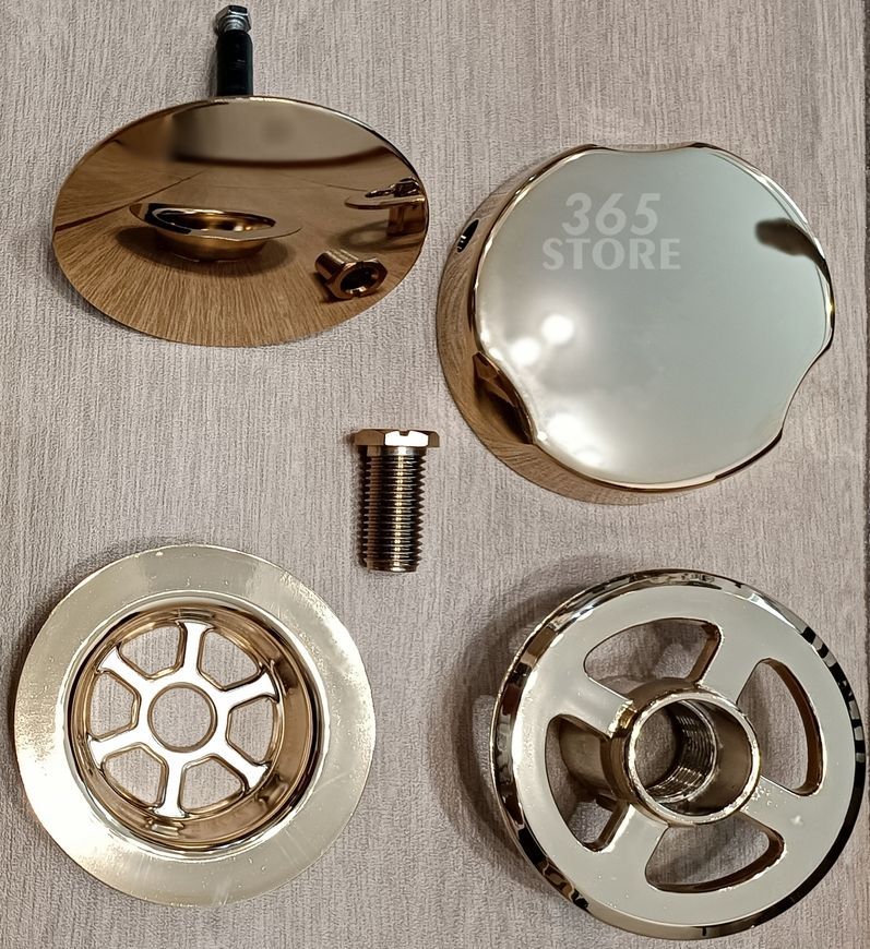 Сифон McALPINE автоматичний для ванни HC31-GOLD золотий - HC31-GOLD
