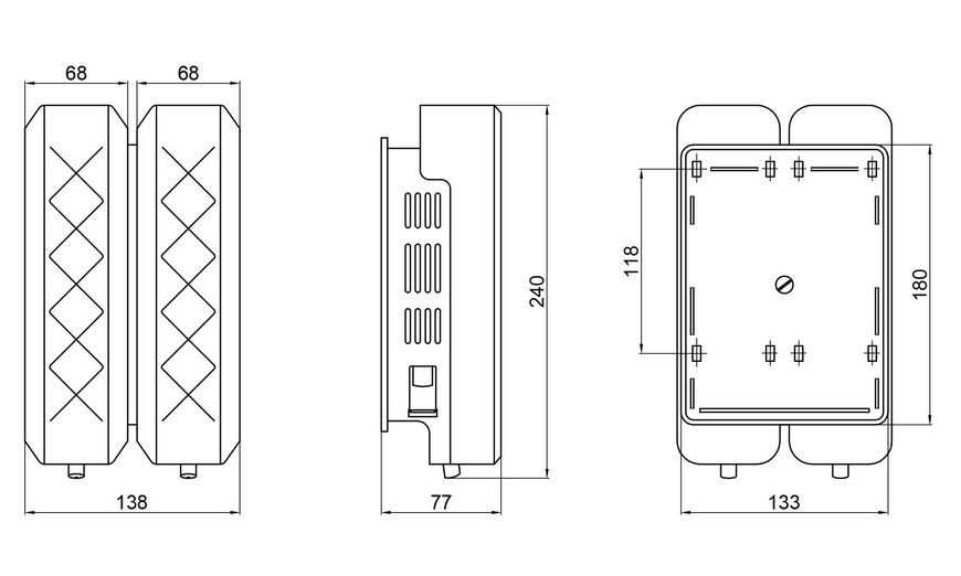 Диспенсер для жидкого мыла QTAP Davcovac mydla DM350CP2 - QTDM350CP2