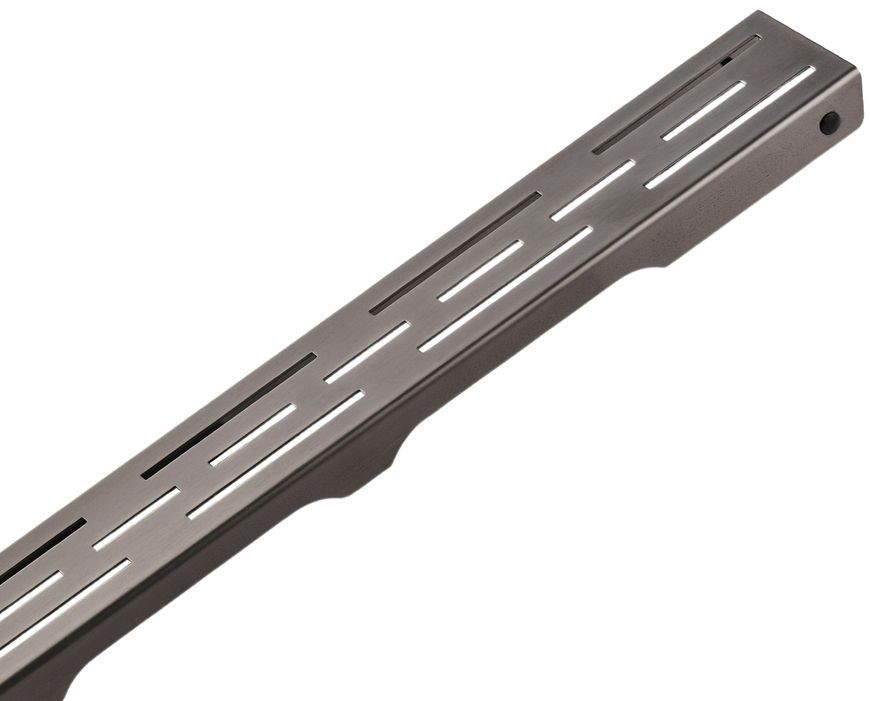 Решетка для линейного трапа Qtap Grate FD700 (PVD) SUS304 700 мм графит QTGRATEPVDFD700 - QTGRATEPVDFD700