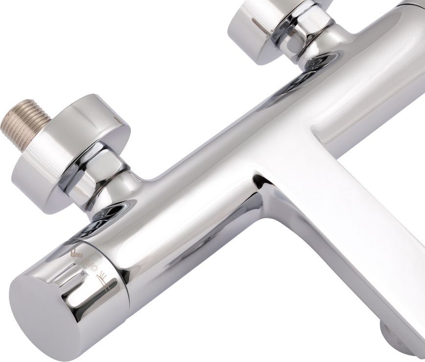 Смеситель для ванны QTAP Zdeněk 3032102GC с коротким изливом - QTZDN3032102GC