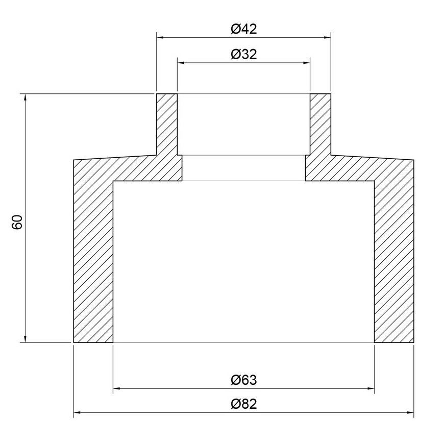 Муфта PPR THERMO ALLIANCE 63х32 - DSB113