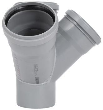 Хрестовина двоплощинна каналізаційна Ostendorf-OSMA HT-System PLUS d110/110/110/110&times;45&deg; SD00057322