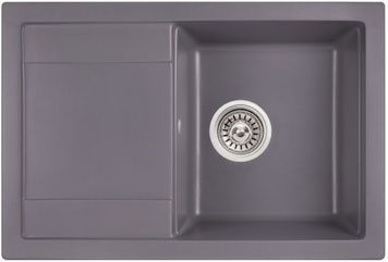 Кухонна мийка QTAP CS 7449 Grey (QT7449GRE471) - QT7449GRE471