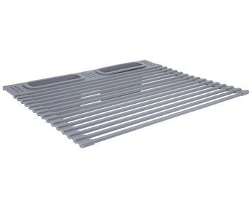 Сушарка для посуду на кухонну мийку зі знімними кошиками Lidz Acsis LA07 Gray 428х355 мм LDACSLA07GRA49778