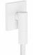 Шланговое подсоединение HANSGROHE FixFit Fine E с обратным клапаном Matt White 28883700 белый матовый - 28883700 - 1