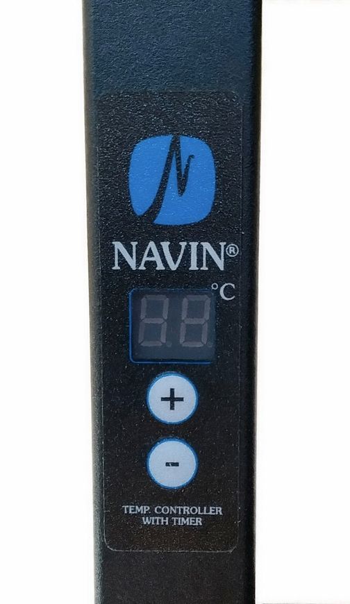 Полотенцесушитель электрический NAVIN Largo 500х1200 Digital таймер регулятор правый 12-244052-5012 черный муар - 12-244052-5012