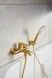 Точковий душ KFA ARMATURA MOZA BRUSHED GOLD 841-220-31 золото - 841-220-31 - 4