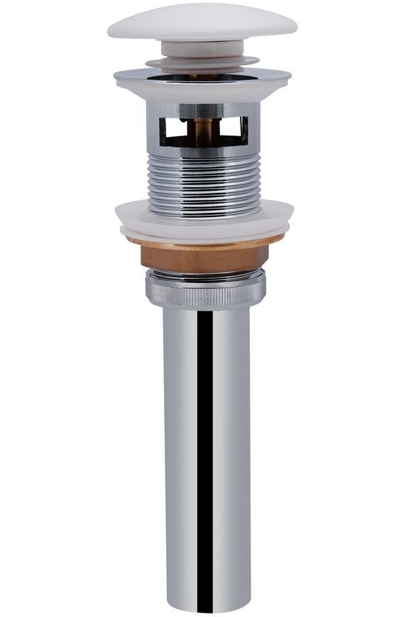 Раковина напольная моноблок QTAP Tern 440х380х830 White с донным клапаном QT1711G302W - QT1711G302W