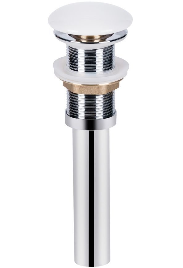 Раковина-чаша QTAP Scorpio 590х380х190 White с донным клапаном QT14111037W - QT14111037W