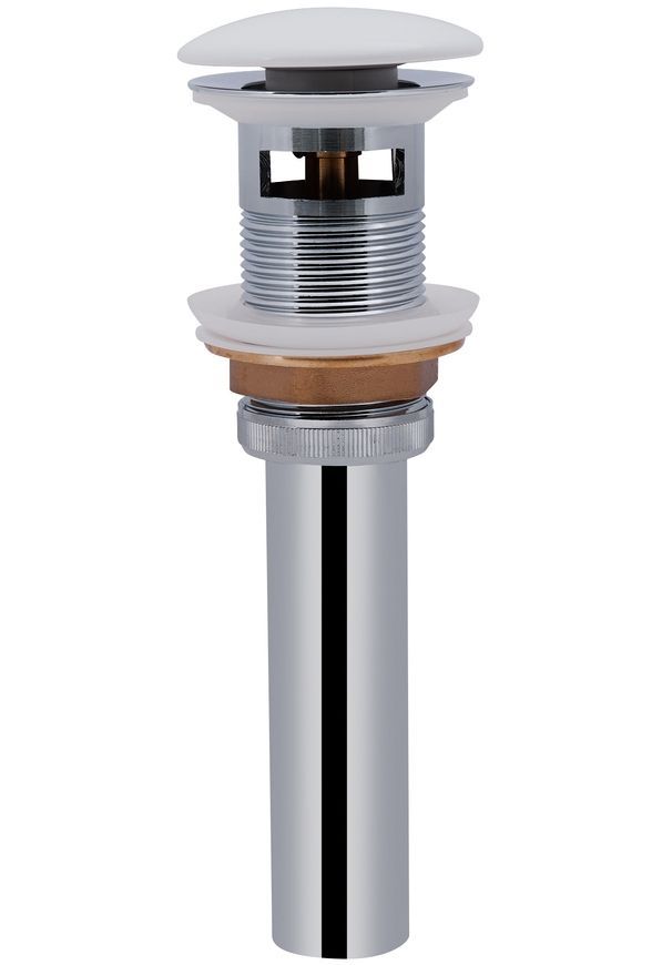 Раковина напольная моноблок QTAP Tern 440х380х830 White с донным клапаном QT1711G302W - QT1711G302W