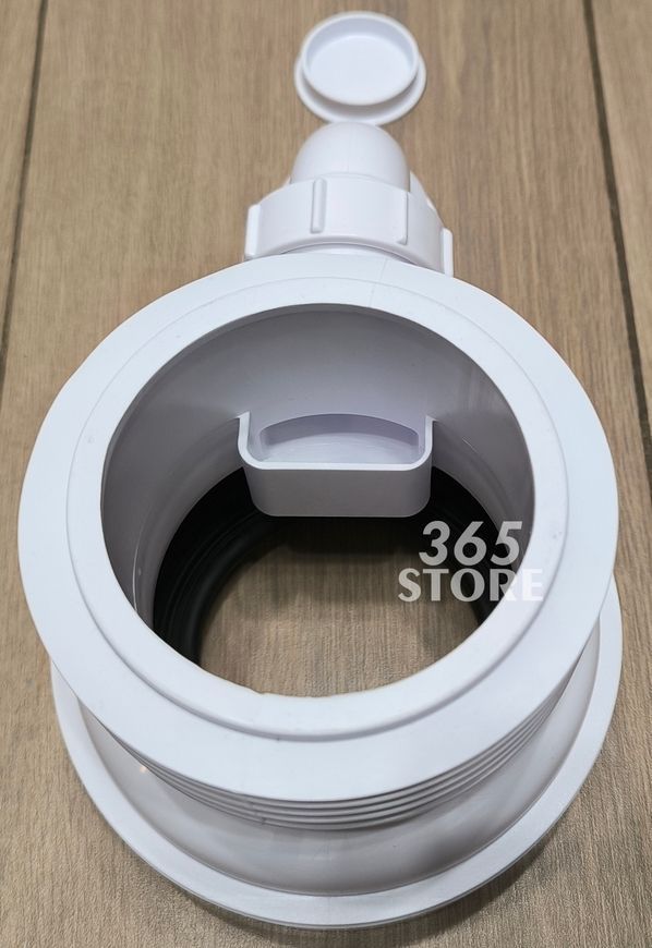 Канализационное подключение короткое McALPINE 97-107/110 мм с отводом 40 мм WC-CON1D