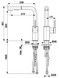 Смеситель для кухни KFA ARMATURA DUERO BASIC INOX с выдвижным изливом 6623-110-22 - 6623-110-22 - 8
