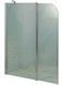 Шторка стеклянная (перегородка) для ванны LIDZ BRAMA 120x140L, стекло Frost 6 мм, распашная, левая - LBSS120140LCRMFR - 1