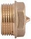 Заглушка латунна Thermo Alliance Standart 3/4" ЗР SD40320