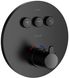 Термостатичний змішувач для ванни Imprese Smart Click на 3 споживача ZMK101901234 прихований монтаж чорний - ZMK101901234 - 1
