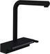 Змішувач для кухонної мийки HANSGROHE Aquno Select M81 250 2jet з витяжним виливом Sbox Matt Black 73830670 чорний матовий - 73830670 - 1