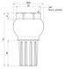 Донный клапан ICMA 3/4" №49 83049AE05 - 83049AE05 - 2