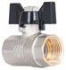 Кран шаровой Thermo Alliance Base 1/2" ВР для воды (бабочка) прямой латунь PN40 SD602W15 - SD602W15 - 3