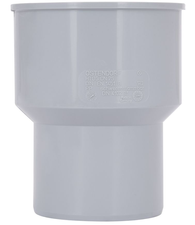 Переход чугун-пластик Ostendorf-OSMA HT-System PLUS d75 SD00057497