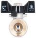 Кран шаровой Thermo Alliance Base 1/2" ВР для воды (бабочка) прямой латунь PN40 SD602W15 - SD602W15 - 7