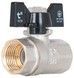 Кран шаровой Thermo Alliance Base 1/2" ВР для воды (бабочка) прямой латунь PN40 SD602W15 - SD602W15 - 1
