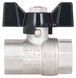 Кран шаровой Thermo Alliance Base 1/2" ВР для воды (бабочка) прямой латунь PN40 SD602W15 - SD602W15 - 5