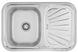 Кухонна мийка IMPERIAL 7549 Satin 0,8 мм (IMP7549SAT) - IMP7549SAT - 1