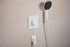 Шланговое подсоединение HANSGROHE FixFit Fine E с обратным клапаном Matt White 28883700 белый матовый - 28883700 - 5
