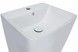 Раковина напольная моноблок QTAP Tern 440х380х830 White с донным клапаном QT1711G302W - QT1711G302W - 3
