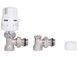 Термостатический набор для радиатора Thermo Alliance Standart 1/2" угловой TAS352W15