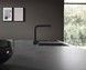 Змішувач для кухонної мийки HANSGROHE Aquno Select M81 250 2jet з витяжним виливом Sbox Matt Black 73830670 чорний матовий - 73830670 - 3